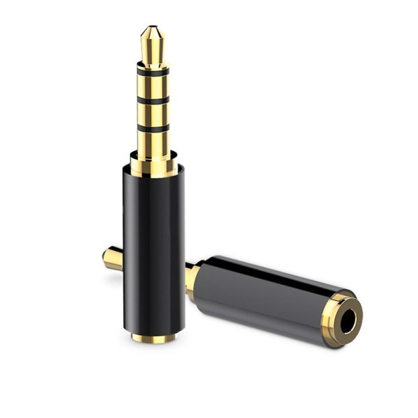 3,5 mm till 2,5 mm Audio Stereo Adapter Plug Converter Hörlursadapter Byt ut