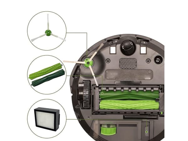 Til Irobot Roomba E5 E6 E7 I3 I3+ I4 I6 I6 I6+ I7 I7 I7+ I8 støvsugertilbehør