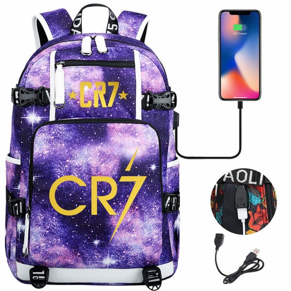 Reppu - Cr7 USB-latausportilla (11)