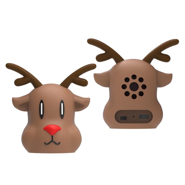 Kannettava langaton Bluetooth-joulukaiutin (jouluporo)