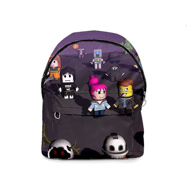 Roblox Rygsæk 3d Print Trendy Holdbar Taske Ox Casual Daypack