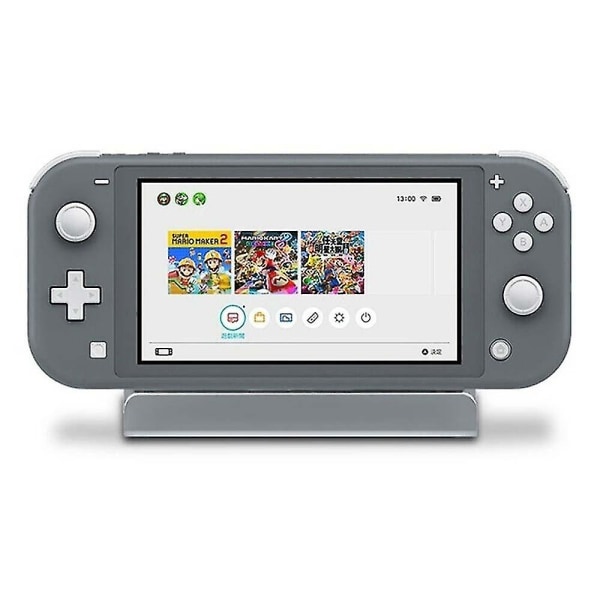 Snabbladdare Laddningsstationsställ med typ-c-bas (för Nintendo Switch Lite) Grey