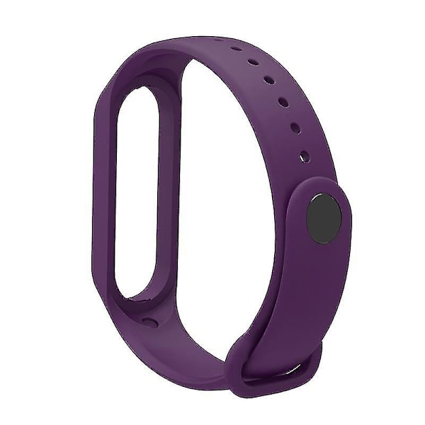 Myk TPU-klokkebånd for Xiaomi Mi Band 7, justerbart armbåndsurrem Purple, Purple B Xiaomi Mi Band 7