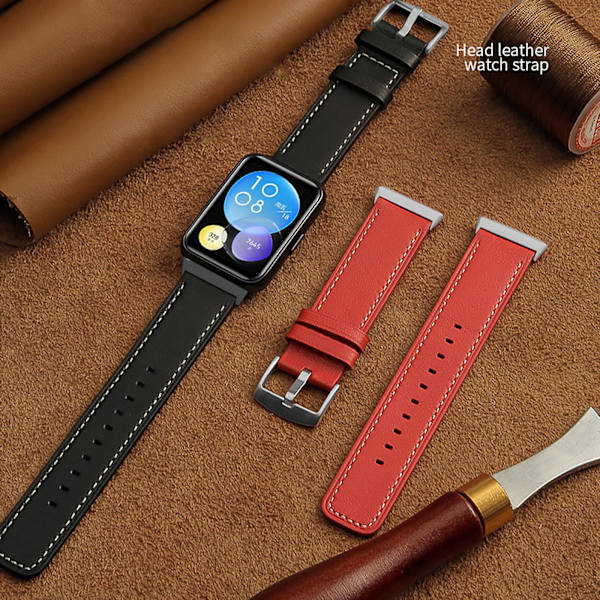 Armbandsbälte för HuaweiWatch Fit 2 Sports Watch Soft Strap Loop Armband Bälte White