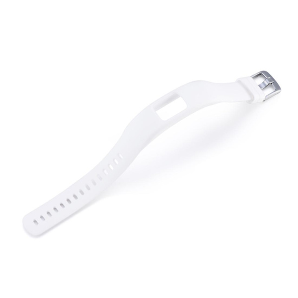 Til Garmin Vivofit 4 Gloss & Color Integreret Silikonurrem (Hvid) Til Garmin Vivofit 4 Black Clouds