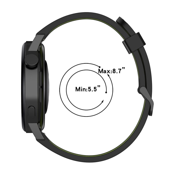20 mm watch för Garmin Forerunner 245 Pink White