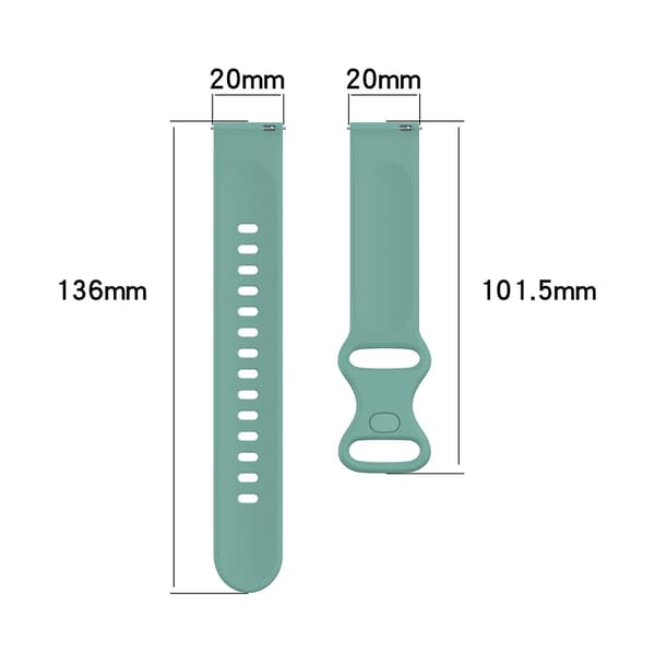 Silikone Rem til Samsung Galaxy Watch5 40mm