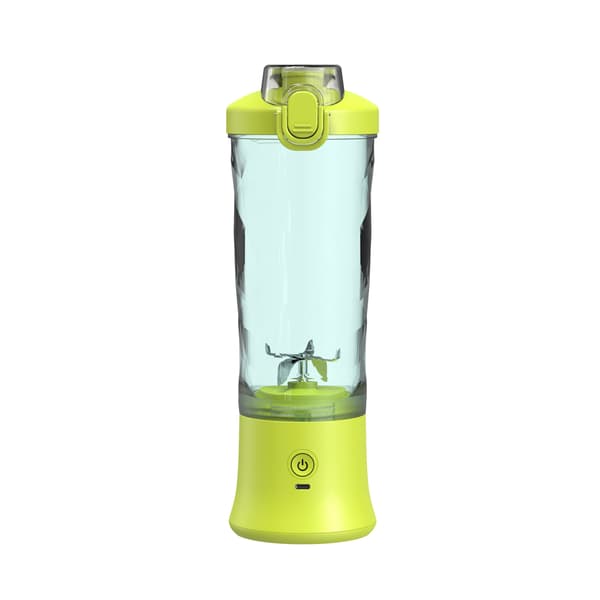Juicer 600 ml, blender diamantformet juicekop med 6 knive (Chartreuse)