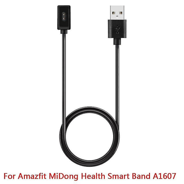 Usb-lader for Xiaomi Huami Pace-ladeholder for Huami Amazfit A1608/a1609 Pace-laderkabel Smartklokke-ladekabel A1607