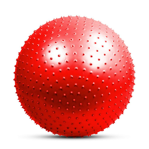 Joogapallohiukkaset ilmapumpulla räjähtämisen estävä vakaus Balance Ball Pilates Fyysinen fitness Red 65cm