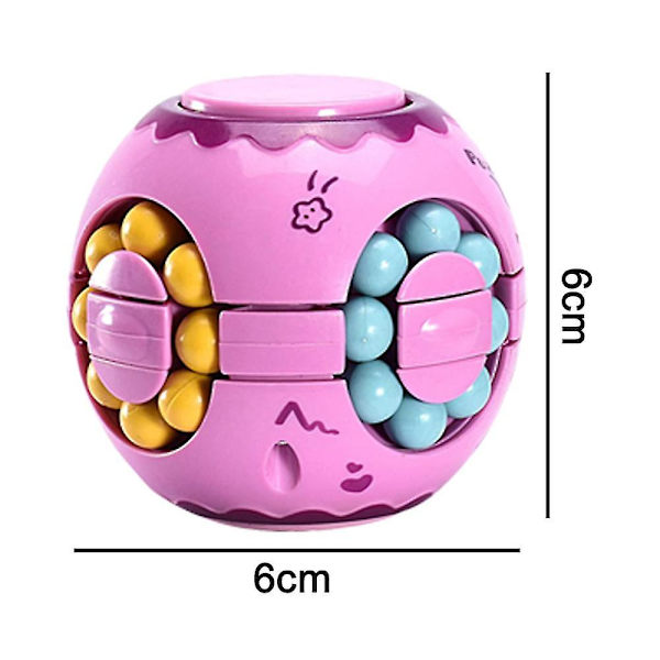 2 i 1 roterende spinner Magic Bean Infinity Cube Stress Relief Ball 1