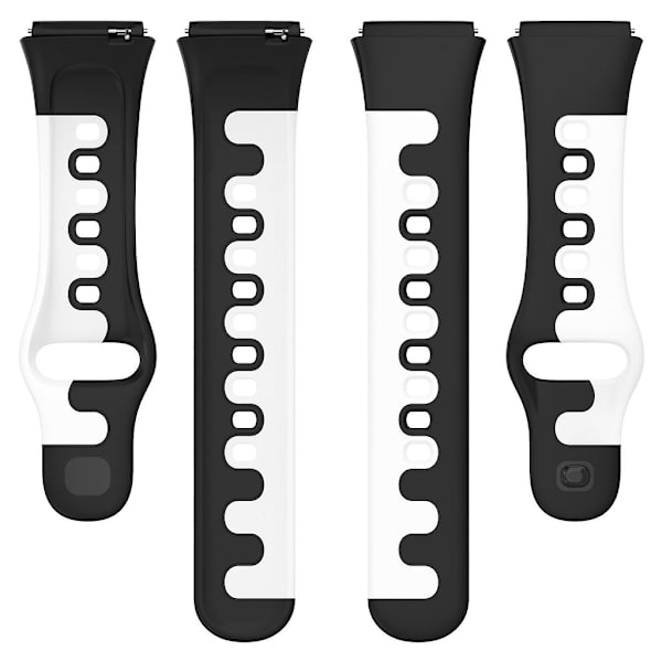 Ersättningsband Smartwatch Mjuk andningsrem Passform för Watch3 Lite Active Black white