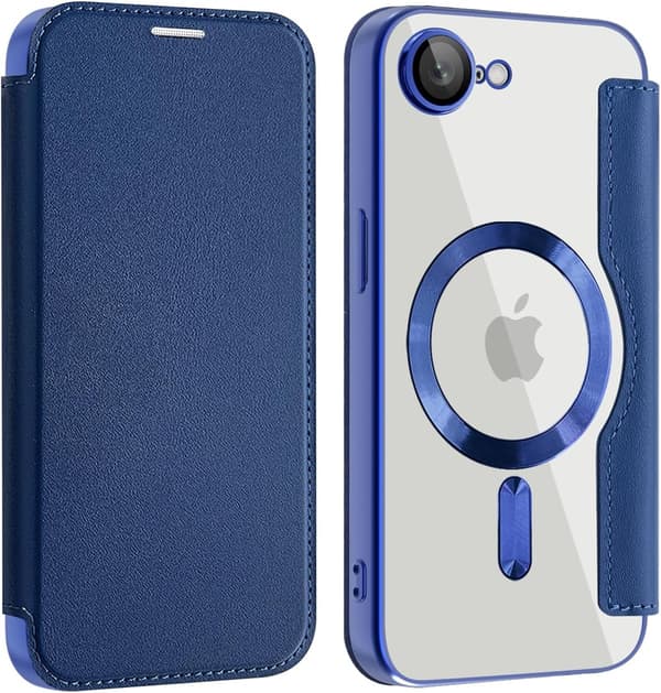 Fodral för iPhone 16E / SE4 2025 kompatibel med Magsafe (Royal Blue)