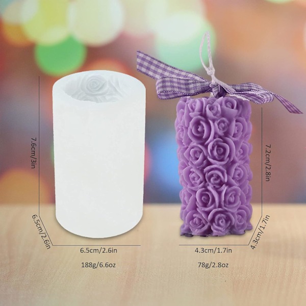 Stubberoser, 3D lysformer