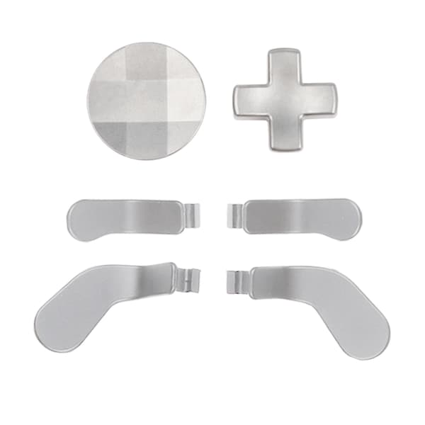6-i-1 Thumbsticks reservedele passer til Xbox One Elite Series 2 Controller (Sølv)