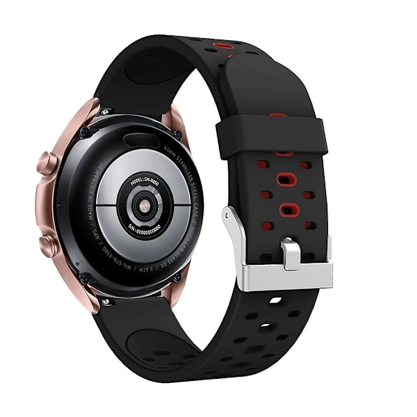Silikone Rem til Samsung Galaxy Watch 3 45mm Black