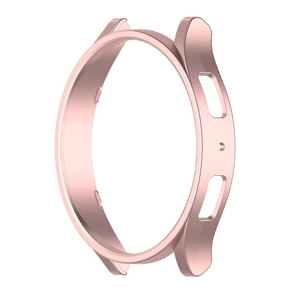 PC case för Watch 6 40mm/44mm Screen Protector Ram Bumper Cover Case Rose gold 44mm