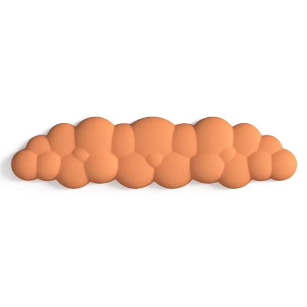 Skyformet håndleddsstøttepute, håndleddsstøtte ergonomisk (oransje)