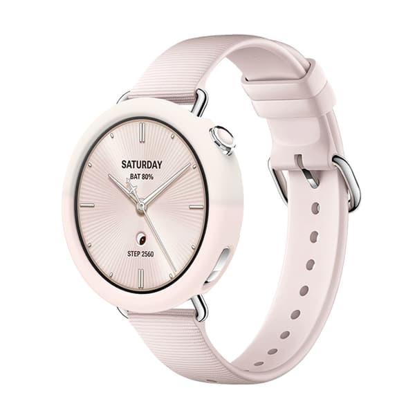 Deksel til Xiaomi Watch S4 Sport 41mm, hul halvpose (hvit) White