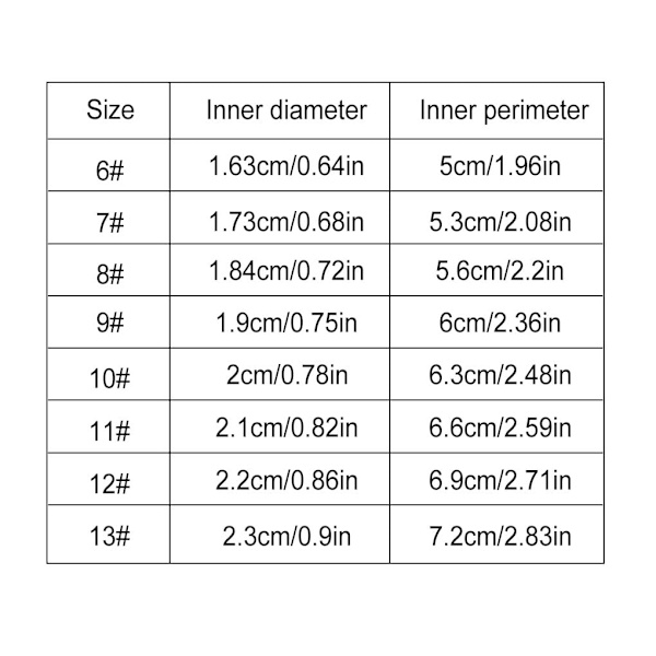 Smart Ring Temperaturdisplay Grader Celsius °C (Silver, 9#)