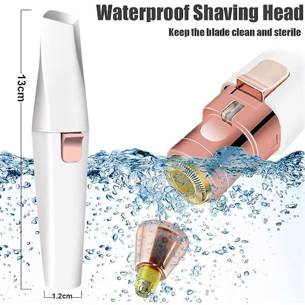 2 i 1 epilator, ögonbryn epilator, dam elektrisk rakapparat, ansikte epilator, dam