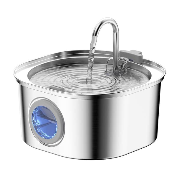 Automatisk fontene (Y-26) for kjæledyr 3,2L rustfritt stål