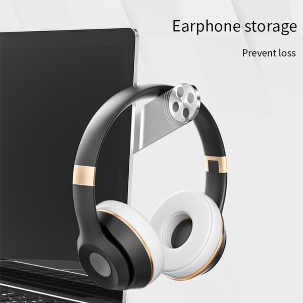 2-i-1 Laptop Udvidelsesstativ Notebook til iPhone Xiaomi Support til Macbook Air Pro Desktop Holder Computer Notebook Tilbehør black