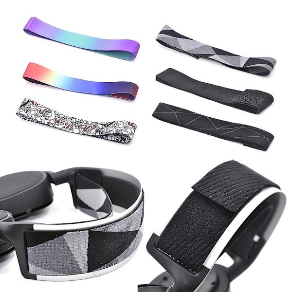 Ersättningshörlurar Huvudband Öronkuddar för -steelseries Arctis 7/9/9x/ pro hörlurar Hög kvalitet Fler färger C