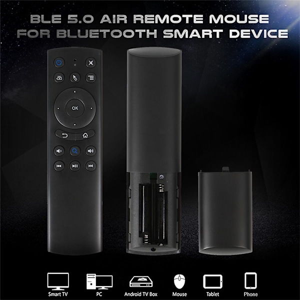 For Smart Controller For Lcd Led Tv G20sbts 2.4g Voice Gyroscope Remote Control