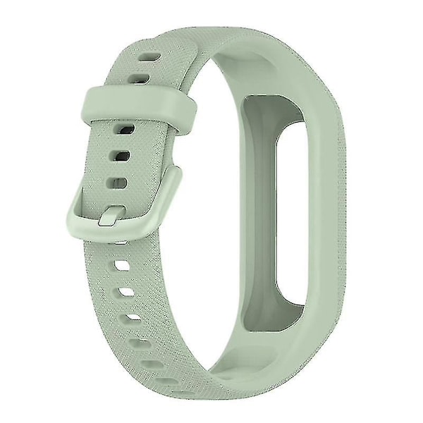 Slitstarkt mjukt silikonarmband med fodralsskydd handledsrem för GarminSmart 5 Light green, Light Green C GarminSmart 5