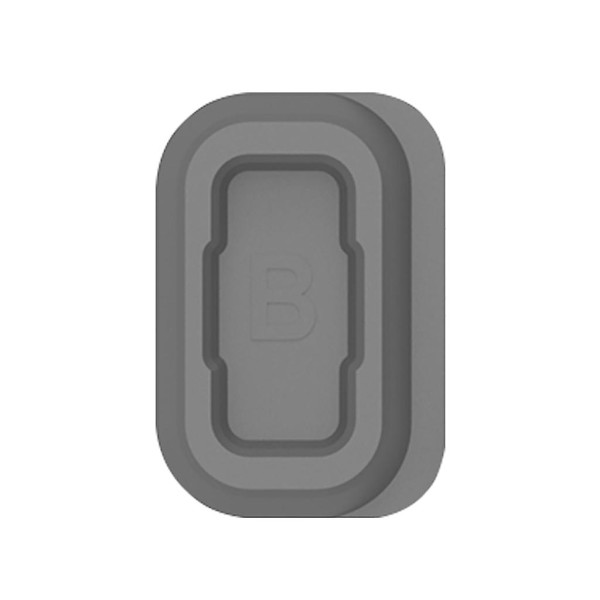 Dammskyddande laddningsportsskydd i silikonfodral - för Coros Pace 2/vertix Smartwatch Gray