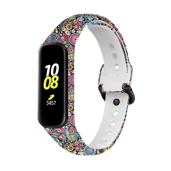 Armband Silikonrem Svettsäker för Galaxy Fit 2 SMR220 Smartwatch Armband E