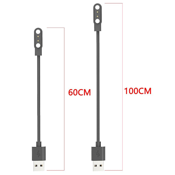 Laddare Basfäste Sladd för S2 S20 USB Snabbladdningskabel Power Line 100cm