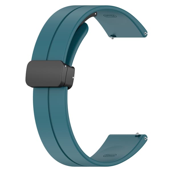 Rem til Redmi Watch 5 Active/Lite, 22 mm myk silikon (kompatibel, blågrønn)
