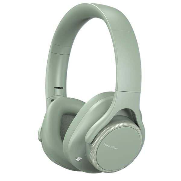 True Wireless Bluetooth-hörlurar - B15, roterande volymratt Anc Active Noise med mikrofon (grön)
