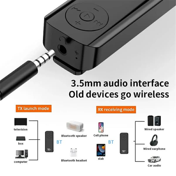 Bluetooth Lavalier Bluetooth 5.3 -äänilähetin