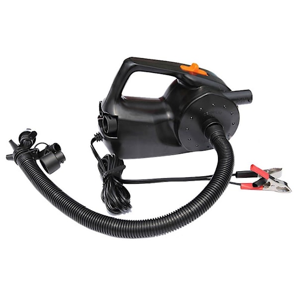 12v 100w bil genopladelig pumpe Elektrisk oppustelig luftpumpe til kajak båd svømmebassin luftpuder kugle auto bærbar blæser