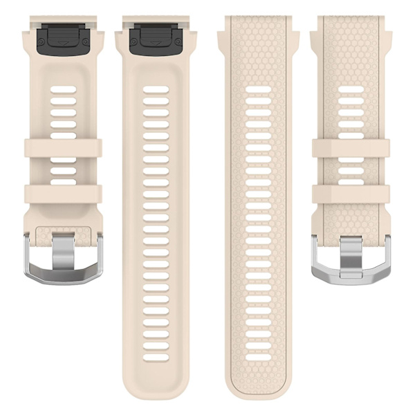 Silikoneurrem til Garmin MARQ/Approach S62/S60, udskiftningsurrem med honeycomb-tekstur Starlight