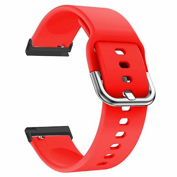 24mm justerbart silikonarmband för Suunto Spartan Sport Wrist Hr Baro / Suunto 7 Red