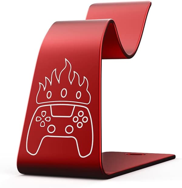 Peliohjaimen metalliteline - Ps5/Ps4/Xbox/Nintendo/Switch (punainen)