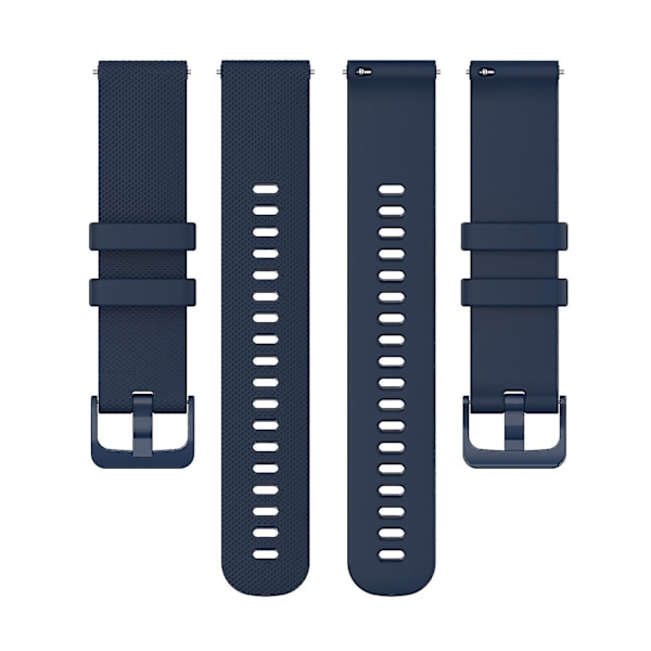 Universell ersättning för Xiaomi Haylou Solar LS01/ID205/Willful SW021 med rutnätstruktur Ocean blue, Navy Blue J Other Smartwatch Model