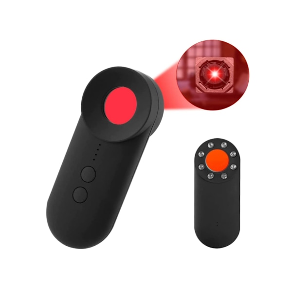 Super Lysstærke Små LED Lommelygter 900Lm Roter For At Frigøre Stress Genopladelig USB EDC Nøgleringslygte Med Klips COB Lys Sort