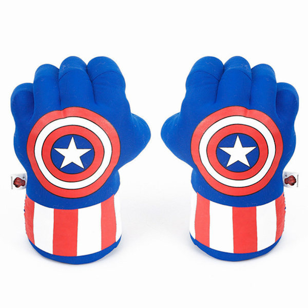 Hulk Spider-man Plysch Boxningshandske Props Barnleksaker Present Green Fist 02 (single price) One right hand