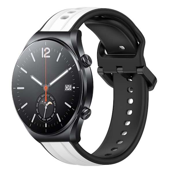 Konveks Loop Silikone Rem Til Xiaomi MI Watch S1 White Black