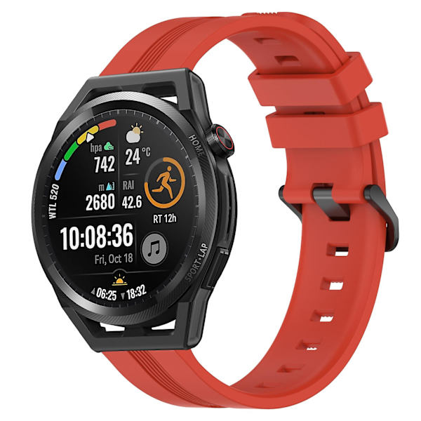Slicone-ranneke Huawei Watch GT Runnerille Red