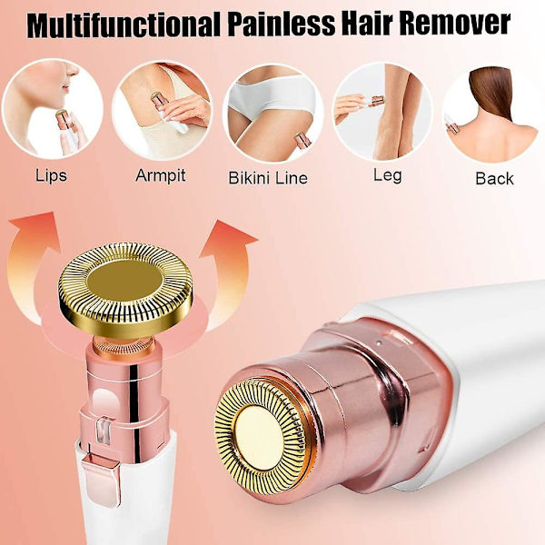 2 i 1 epilator, ögonbryn epilator, dam elektrisk rakapparat, ansikte epilator, dam