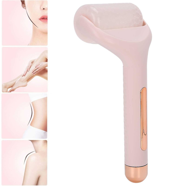 Ansiktsrulle Cool Ice Roller Handheld Ansikte Hals Kropp Roller Massager, Kall Kompress Verktyg