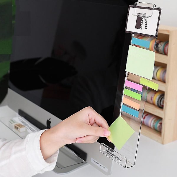 Datorskärm Sticky Note Sticker Monitor Side Sticker Left