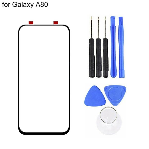 Reparationsverktygssats för pekskärm i frontglas for Galaxy A40