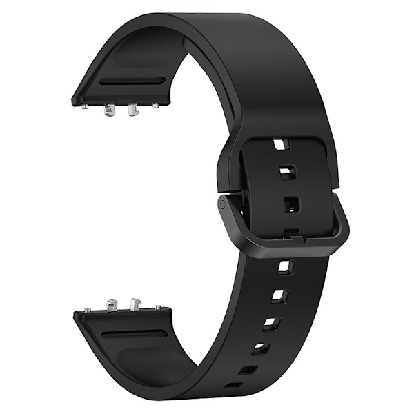 Samsung Galaxy Fit3 -älykellolle tarkoitettu pehmeä silikoniranneke Black